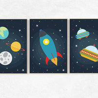 Nursery decor boy space, space nursery wall art, space themed nursery, kids room decor, nursery prints space, baby boy nursery, navy nursery
