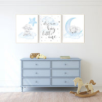 Sheep nursery decor, Nursery decor boy, nursery decor lambs, nursery wall art sheep, moon and cloud wall art nursery, boy nursery decor