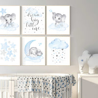 Nursery prints boy, animal prints, elephant, baby room decor, nursery wall art, elephant nursery art, boy nursery ideas, animals