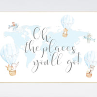 Plane nursery, Nursery decor boy nursery, animal prints, travel theme nursery, planes nursery wall art, boys room decor, baby room decor