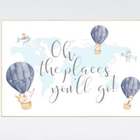 Plane nursery, Nursery decor boy nursery, animal prints, travel theme nursery, planes nursery wall art, boys room decor, baby room decor