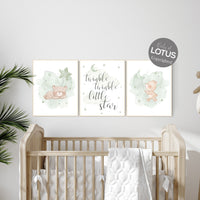Nursery decor gender neutral, sage green nursery, bear nursery, green nursery, gender neutral nursery, sage green, baby room decor, bear