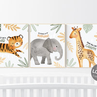 Safari nursery prints, Boho Nursery Prints, boy safari, Safari Nursery Prints, Boho Nursery Wall Art, Safari nursery decor, jungle animals
