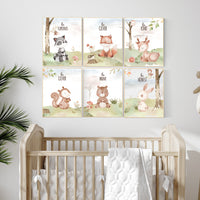 Animal prints, woodland nursery decor, jungle animals, Woodland Nursery, woodland animal prints, boy nursery, girl nursery, woodland