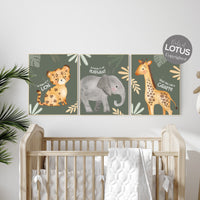 Safari nursery decor, nursery wall art animals, safari nursery prints, Boho Nursery Prints, Safari Nursery Prints, Boho Nursery Wall Art