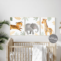 Safari animals print, nursery decor gender neutral, jungle animal prints, Boho Nursery Prints, Safari Nursery, animal decor for nursery
