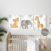 Boho Nursery Prints, Safari nursery decor, nursery wall art animals, safari nursery prints, Safari Nursery Prints, Boho Nursery Wall Art