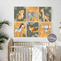 Nursery decor sage green, nursery wall art animals, safari nursery prints, Boho Nursery Prints, Safari Nursery Prints, Boho Nursery Wall Art
