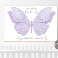 Nursery decor girl lavender, butterfly, nursery decor girl name, lilac, Butterfly Nursery Art, Girl Nursery Art, purple, girl nursery