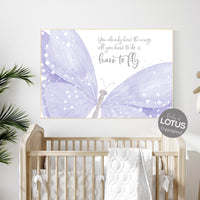 Nursery decor girl butterfly, purple nursery, nursery decor girl, butterfly nursery wall art, lavender nursery, lilac nursery, girls room