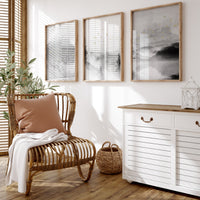 Landscape print, mountain wall art, gray and gold, nature prints, landscape wall art, neutral wall art prints, gray nursery decor, forest