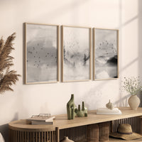 Landscape print, mountain wall art, nature prints, landscape wall art, neutral wall art prints, gray nursery, forest decor, nursery decor