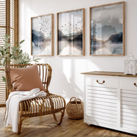 Landscape print, mountain wall art, landscape wall art, neutral wall art prints, forest decor, nature prints, nature prints for nursery