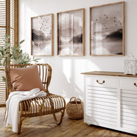 Landscape print, mountain wall art, earth colors, landscape wall art, neutral wall art prints, beige prints, nature prints for nursery