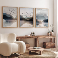 Landscape print, mountain wall art, landscape wall art, neutral wall art prints, forest decor, nature prints, nature prints for nursery