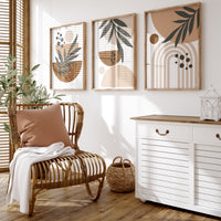 Boho abstract print, Boho Wall Decor, earth colors, boho nursery, rainbow nursery, Mid Century Print, gender neutral, Abstract Art