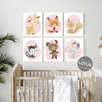 Woodland nursery decor, animals prints, woodland themed nursery, nursery art woodland, nursery prints gender neutral, woodland nursery ideas