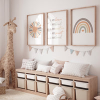 Nursery decor rainbow, neutral Rainbow Wall Art, rainbow Print Set, Cloud Rainbow Sun, Rainbow Wall Art, gender neutral, Watercolor Rainbow