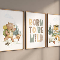 Camp Prints, Adventure Nursery Decor, Travel nursery print, Explore nursery wall art, Baby boy nursery, Adventure Set of 3 prints,