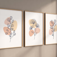 Boho Botanical Prints, girl nursery decor, Wildflower Nursery, floral nursery, Wild Flowers, Flower Nursery, Botanical Print, home decor