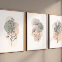 Boho Botanical Prints, girl nursery decor, Wildflower Nursery, floral nursery, Wild Flowers, Flower Nursery, Botanical Print, home decor