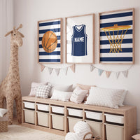 Basketball wall art, personalized sports prints, basketball jersey decor, sports-themed room, basketball hoop poster, kids room artwork