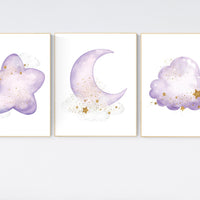 Purple gold, nursery decor girl, lilac, nursery decor girl purple, nursery decor girl, nursery decor girl lavender and gray, lilac nursery
