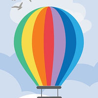 Hot Air Balloon Nursery decor, Oh the places you'll go Nursery Art Print, gender neutrel, nursery decor girl, nursery decor, playroom decor