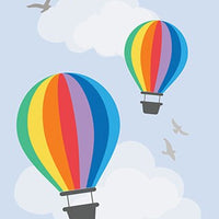 Hot Air Balloon Nursery decor, Oh the places you'll go Nursery Art Print, gender neutrel, nursery decor girl, nursery decor, playroom decor