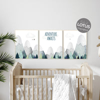 Adventure nursery, adventure theme nursery, adventure awaits, gender neutral nursery
