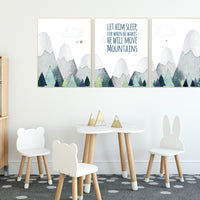 Nursery decor ideas, gener neutral, adventure nursery, nursery wall art woodland, adventure theme