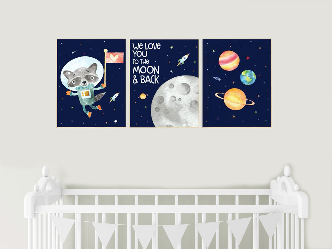 Nursery decor boys space, space themed nursery, Nursery decor boy space