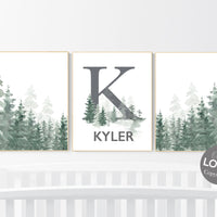 Nursery decor mountain, nursery wall art, tree nursery decor, adventure theme nursery