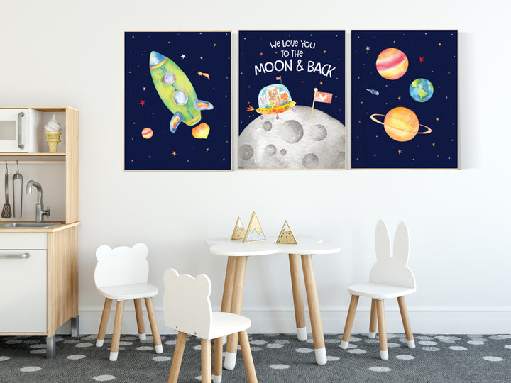 Space Theme Nursery