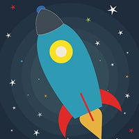 Space nursery decor, outer space nursery wall art, nursery set of 2, outer space decor print kids room decor nursery prints baby boy nursery