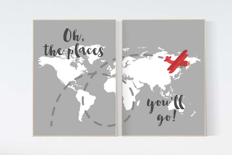 Oh the places you&