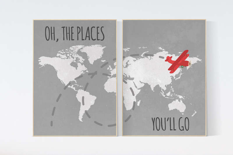 Oh the places you&