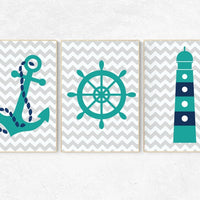 Nautical nursery prints, nursery decor nautical, navy nursery decor, navy teal, Nautical decor, baby boy nursery themes, nursery baby boy