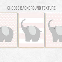 pink gold nursery decor, elephant nursery, pink and gold nursery, moon and back, Nursery decor girl gold, cloud nursery, girls room decor