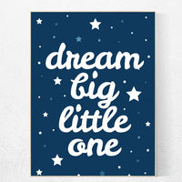 NAVY Nursery decor boy, nursery prints quotes, nursery prints boy, navy blue nursery decor, dream big, nursery decor elephant navy nursery