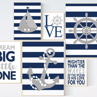 Nautical boy nursery, nursery decor boy nautical baby room, navy nursery, navy grey nursery, nautical nursery wall decor, navy and gray