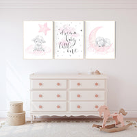 Sheep nursery decor, Nursery decor girl, nursery decor lambs, nursery wall art sheep, moon and cloud wall art nursery, girl nursery decor