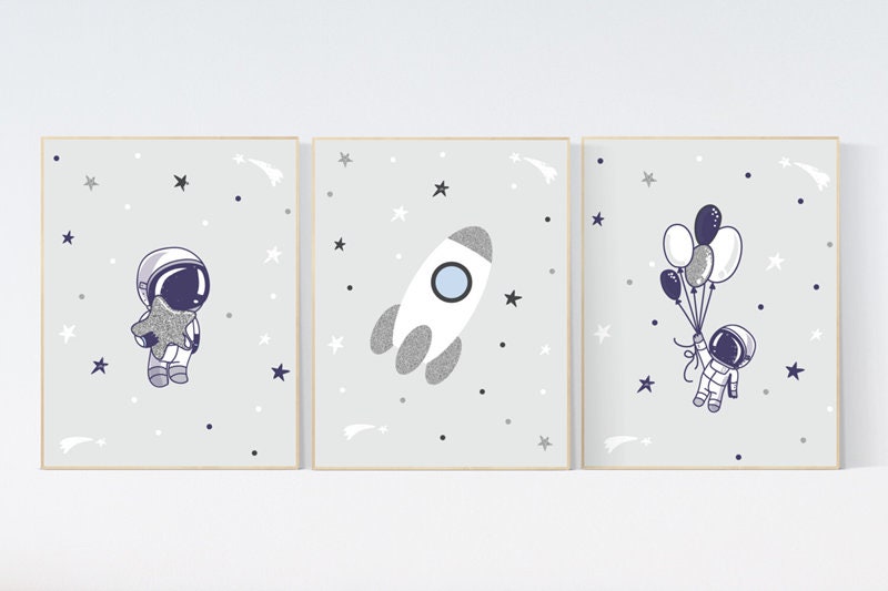 Nursery decor boy space, Nursery wall art space, Space nursery decor, Space themed nursery, space nursery art, nursery prints space