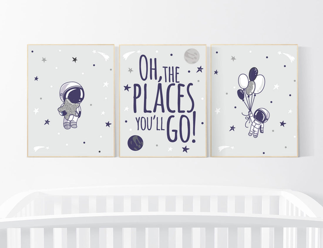 Nursery decor boy space, Nursery wall art space, Space nursery decor, Space themed nursery, nursery prints space