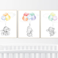 Gender neutral nursery decor, nursery decor elephant, animal prints, nursery decor elephant, nursery wall art, gender neutral nursery ideas