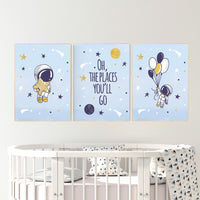 Nursery decor boy space, space themed nursery for kids, nursery prints boy, space wall art, space themed nursery, outer space, space art