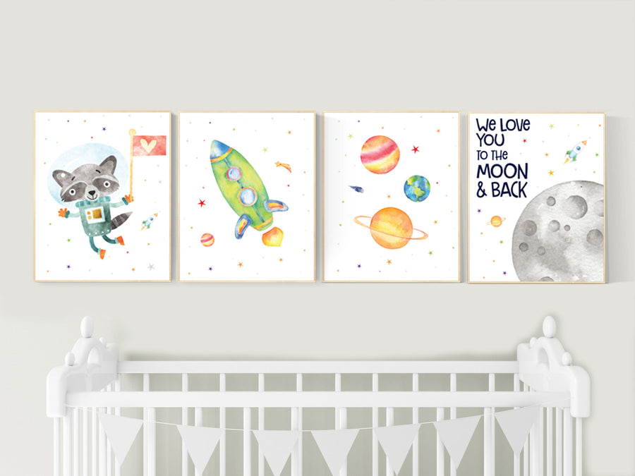 Nursery decor boys space, Space nursery decor, Nursery decor boy space, outer space, space themed nursery for kids, planets, rocket, moon