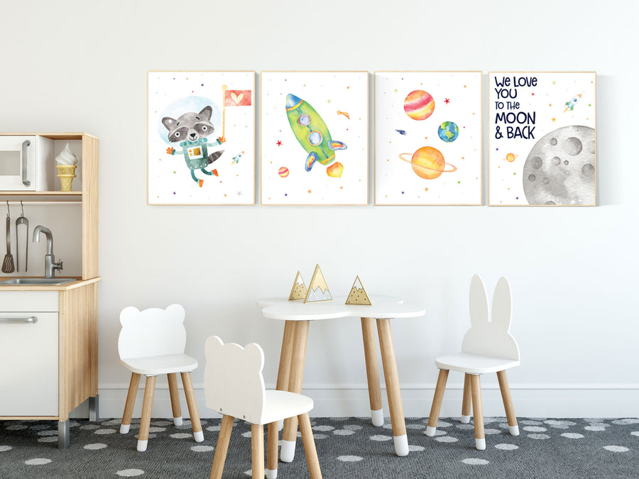 Nursery decor boys space, Space nursery decor, Nursery decor boy space, outer space, space themed nursery for kids, planets, rocket, moon