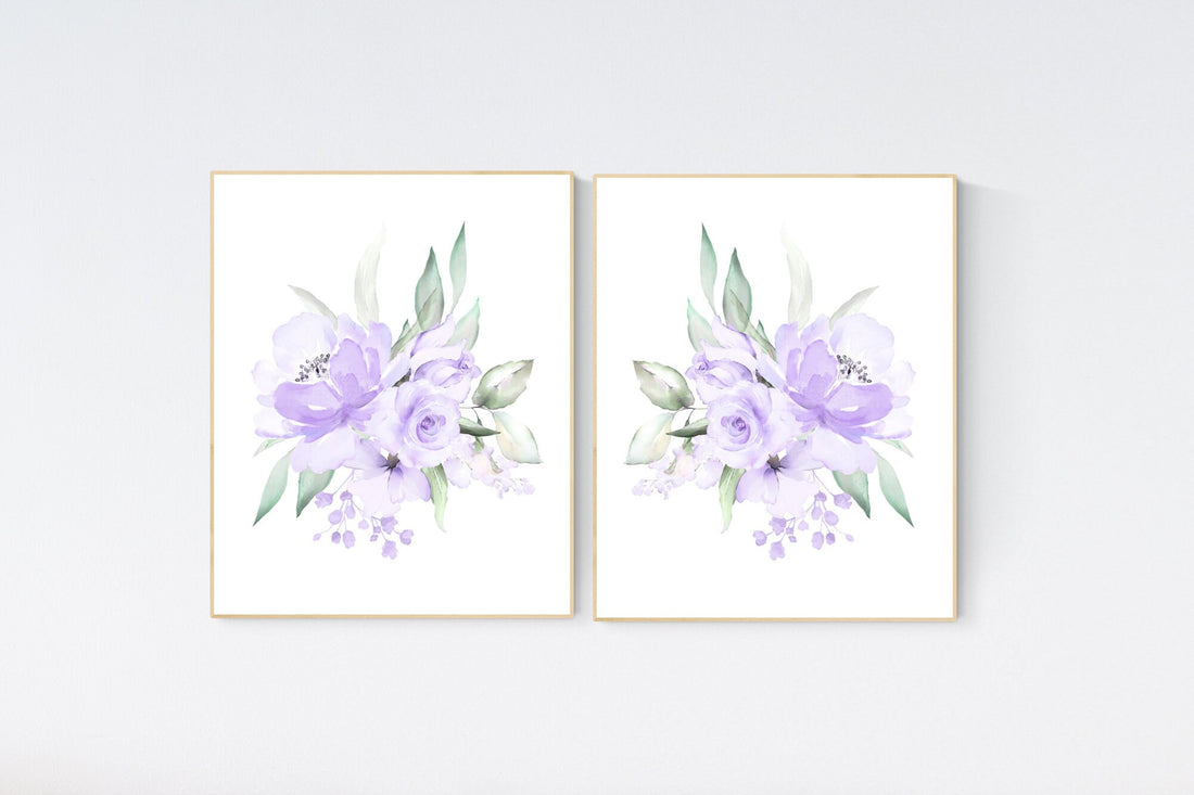 Nursery decor girl flower, Nursery decor girl purple, nursery decor girl flower, lavender, lilac nursery, nursery decor girl name, boho
