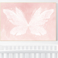 Nursery decor girl butterfly, blush, blush pink, Butterfly Nursery Art, girls room, butterfly prints, Butterfly Art, blush pink, neutral